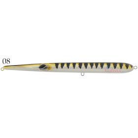 Воблер Seika Brutal Needle 180 мм Top Water Цвят 08 4560408 - Tubertini